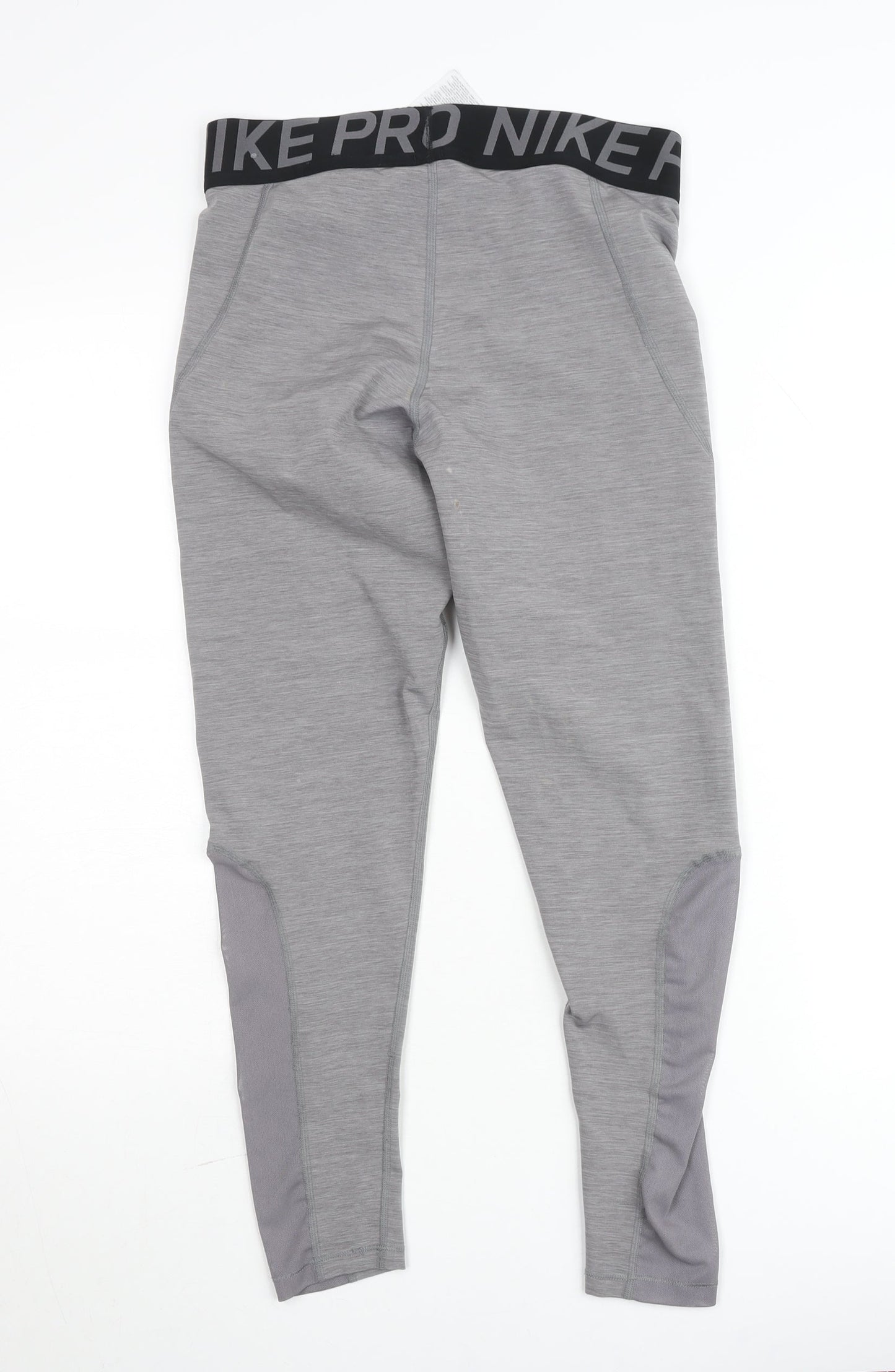 Nike Pro Dri-FIT Grey Women's L Ankle Sports Leggings