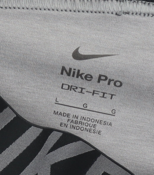 Nike Pro Dri-FIT Grey Women's L Ankle Sports Leggings