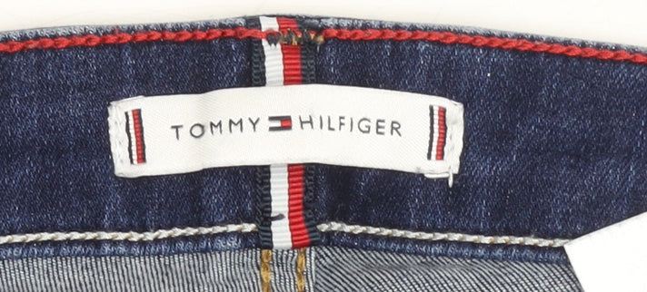 Tommy Hilfiger Men's Blue Slim Skinny Mid Rise Jeans 33W 30L