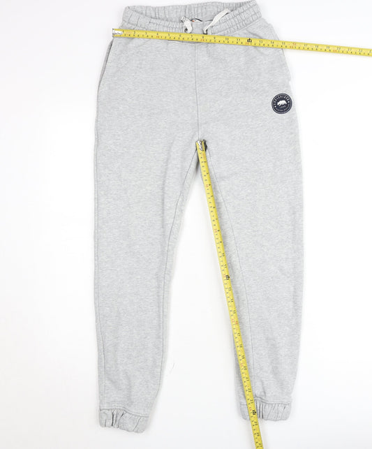 SoulCal & Co Men's Grey Jogger Trousers XS Regular Fit Fleece
