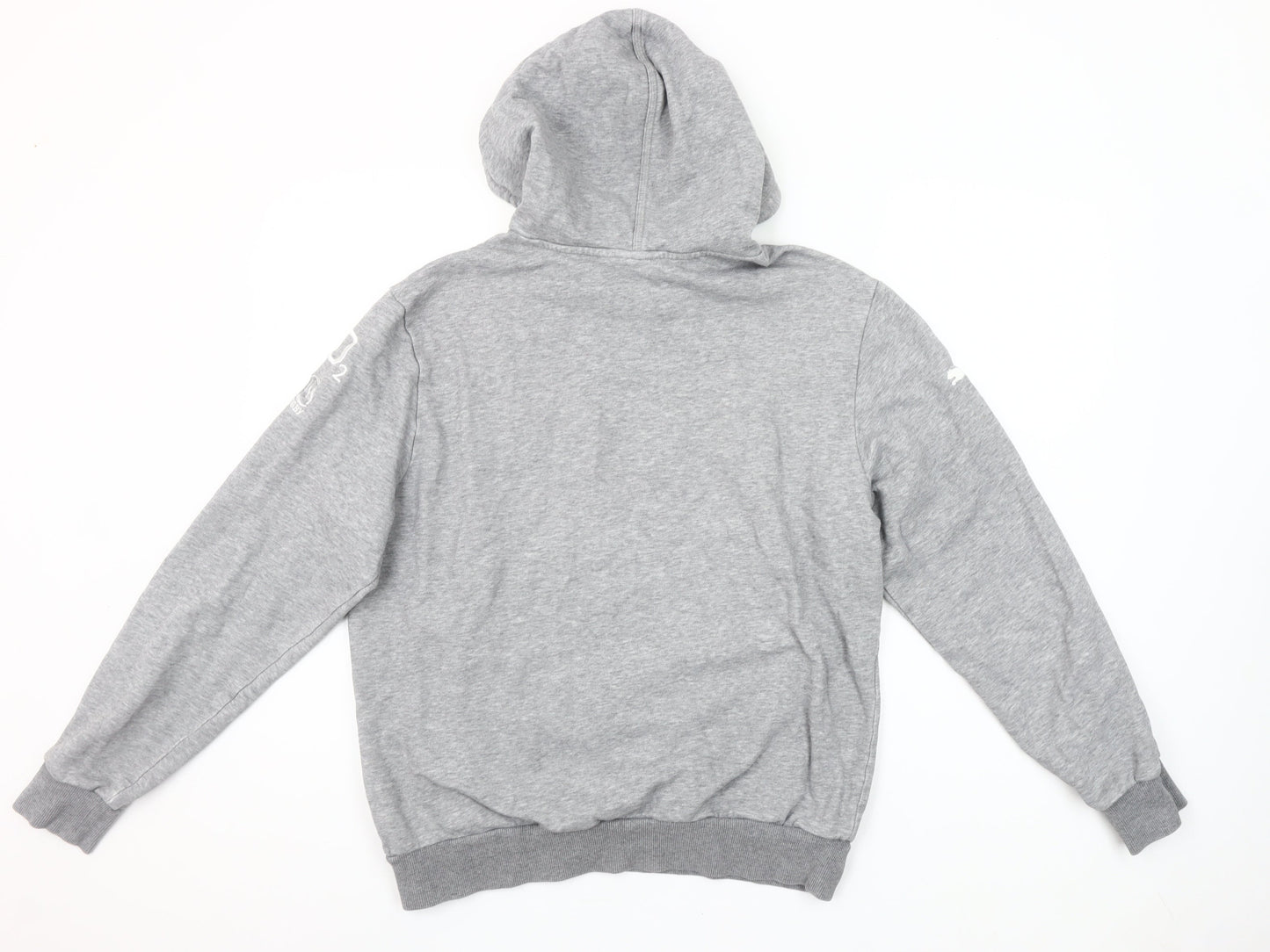 Puma Men’s Grey IRFU Rugby Pullover Hoodie Size M