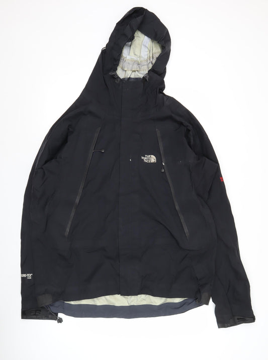 The North Face Men's Black Summit Series Waterproof Hooded XL Jacket