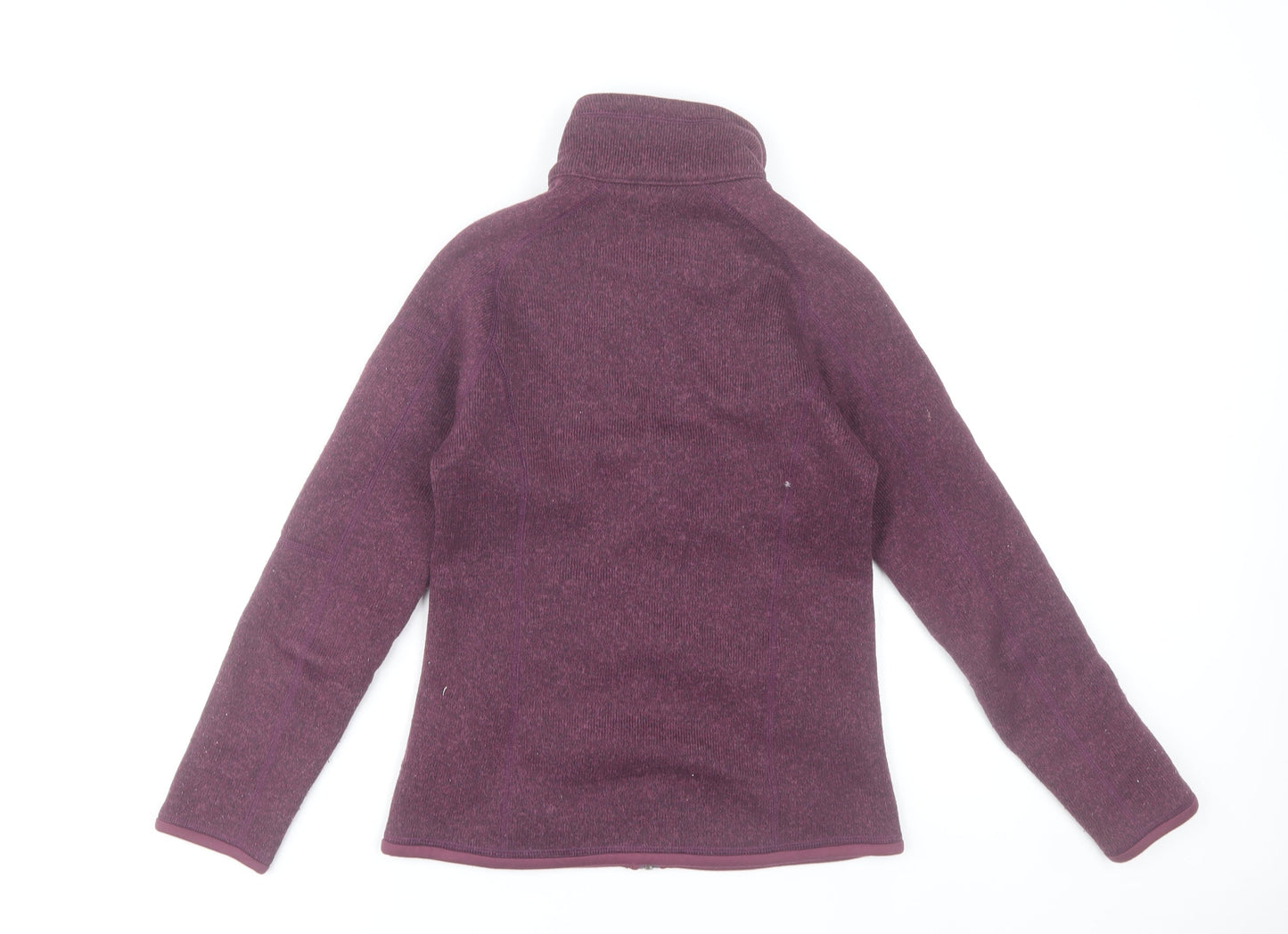 Patagonia Women's Purple Fleece Full Zip Jacket XXS Outdoor Wear