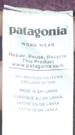 Patagonia Women's Purple Fleece Full Zip Jacket XXS Outdoor Wear