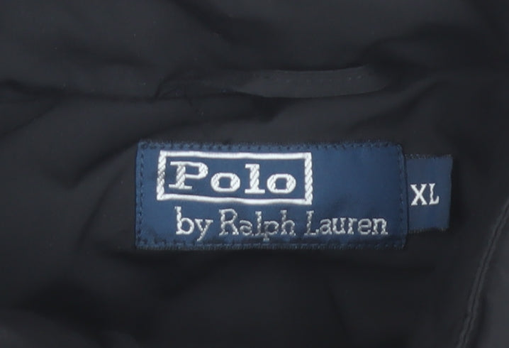 Ralph Lauren Men's Black XL Full Zip Basic Jacket