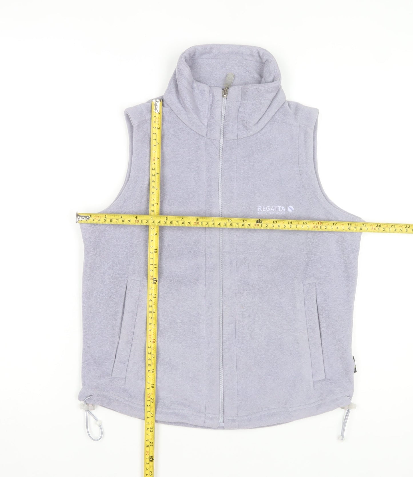 Regatta Women Grey Fleece Bodywarmer Waistcoat UK 10