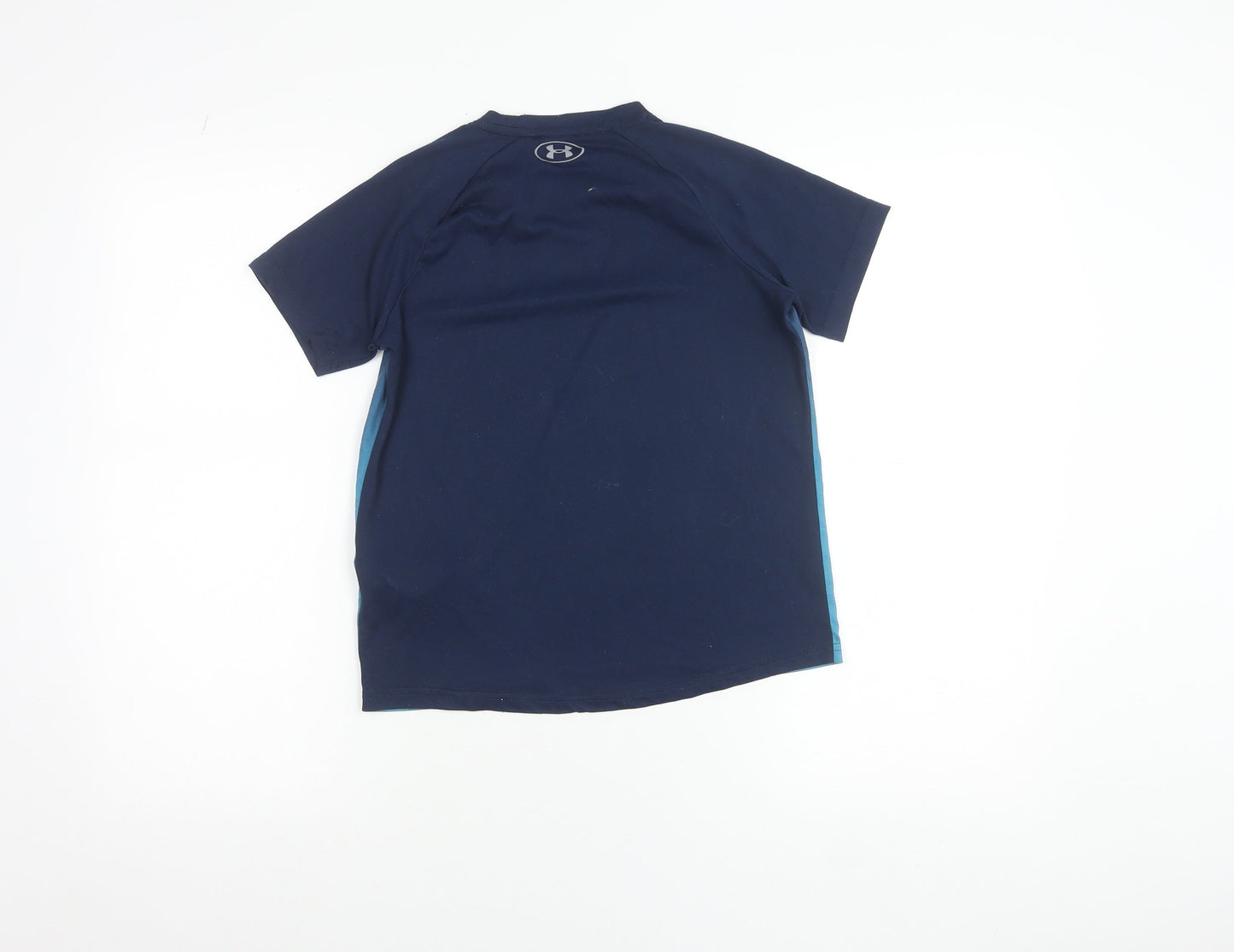 Under Armour Boys Blue M Sports T-Shirt Short Sleeve Moisture Wicking