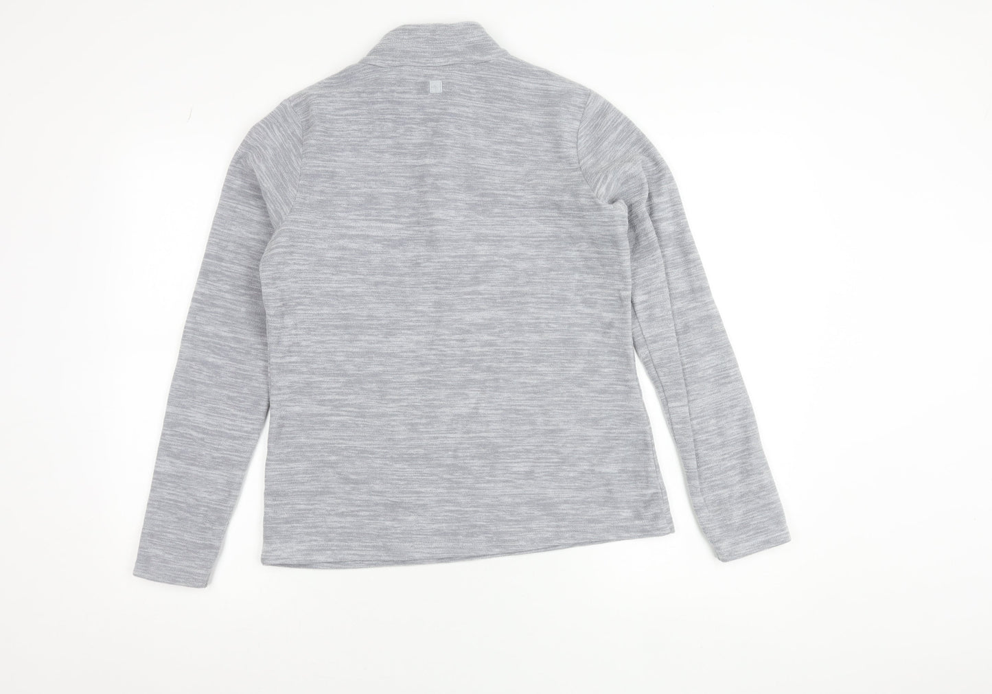 Mountain Warehouse Women’s Grey 1/2 Zip Fleece Sweatshirt UK 10