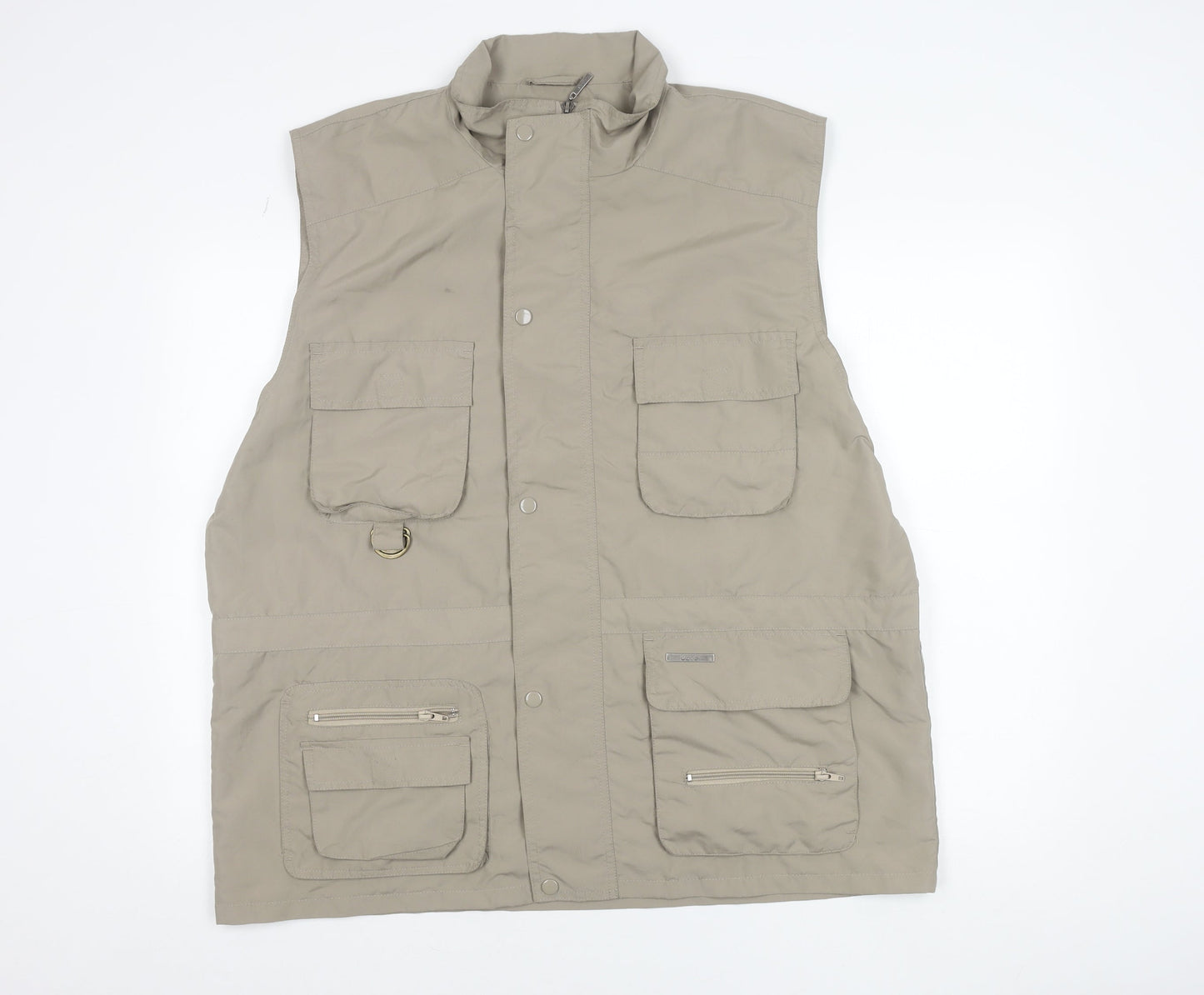 Champion Men's Beige XL Outdoor Utility Waistcoat Bodywarmer