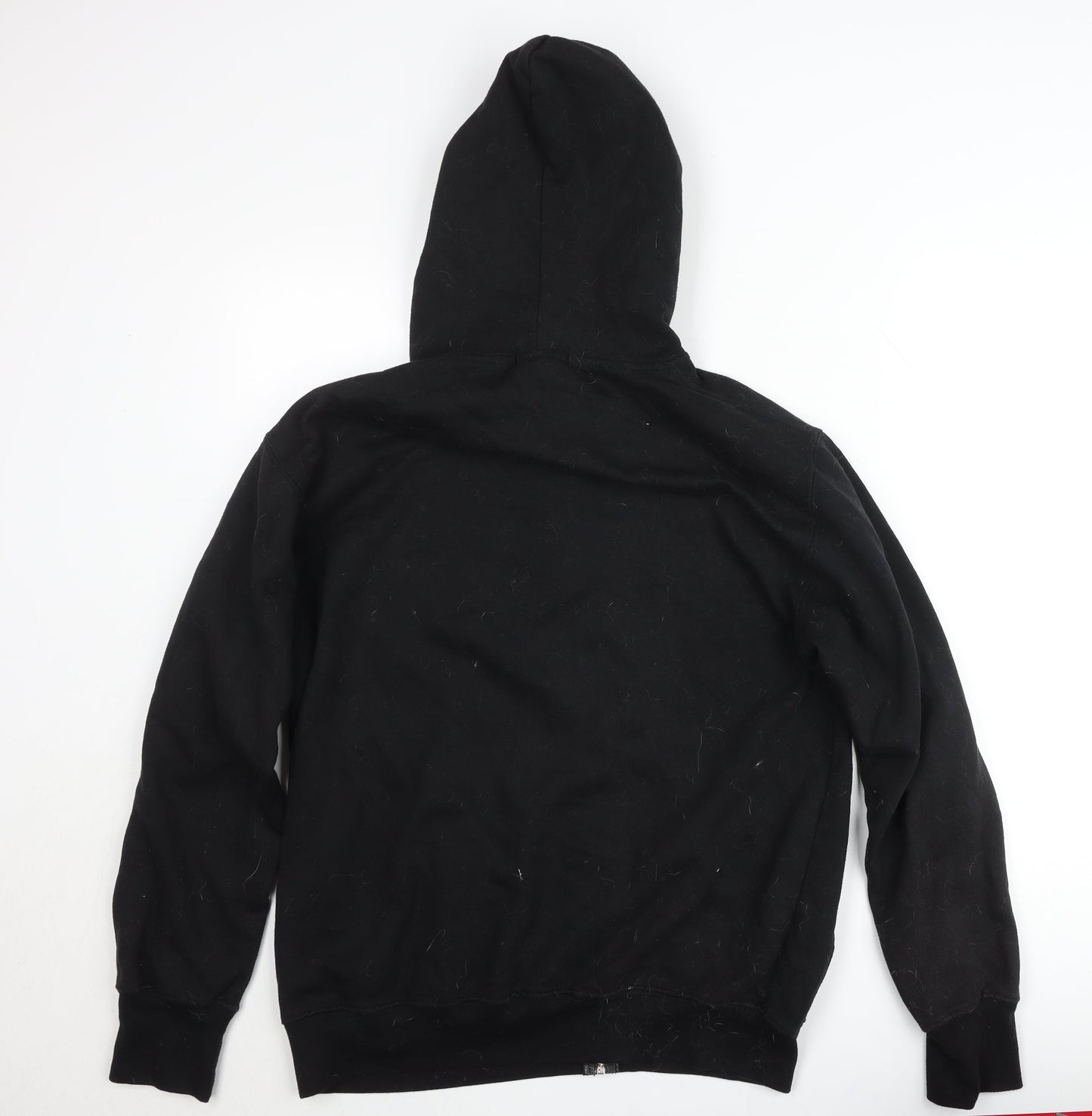 Ralph Lauren Men's Black XL Full Zip Hooded Cotton Jacket