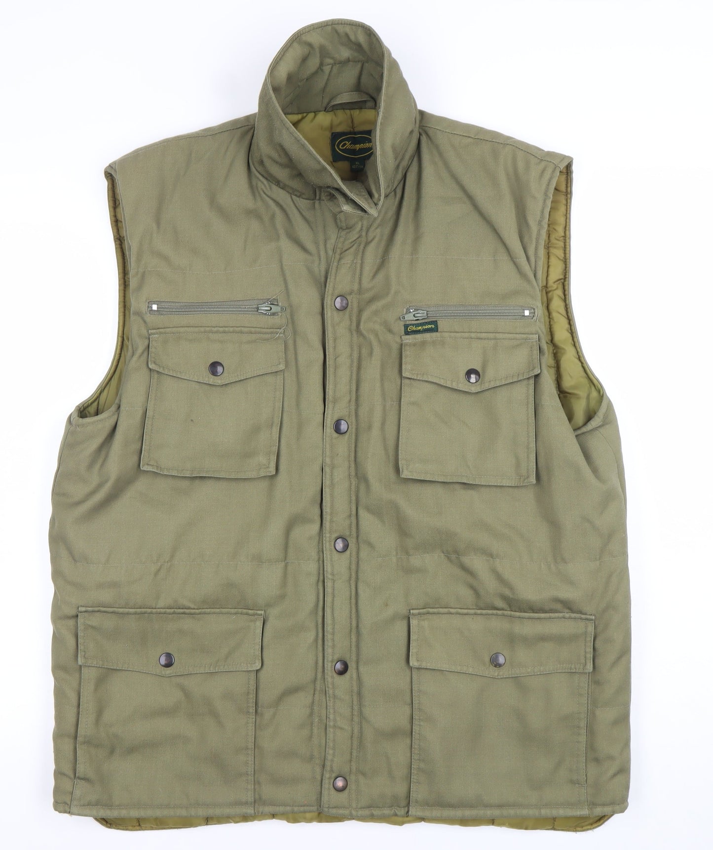 Champion Men’s Green XL Outdoor Padded Bodywarmer Waistcoat