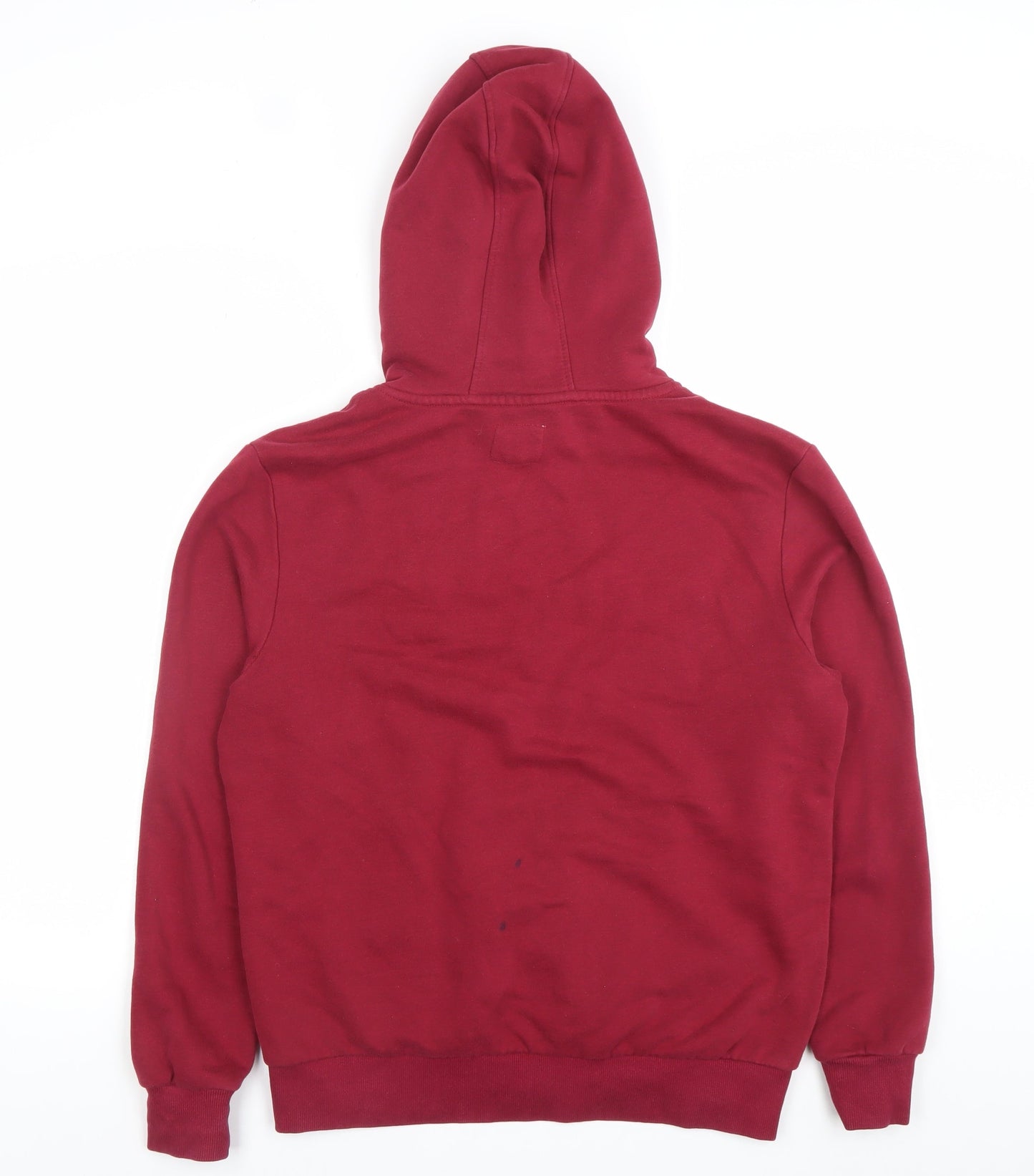 Mountain Warehouse Womens Red Explore Hoodie Size UK 8 Cotton Blend Pullover