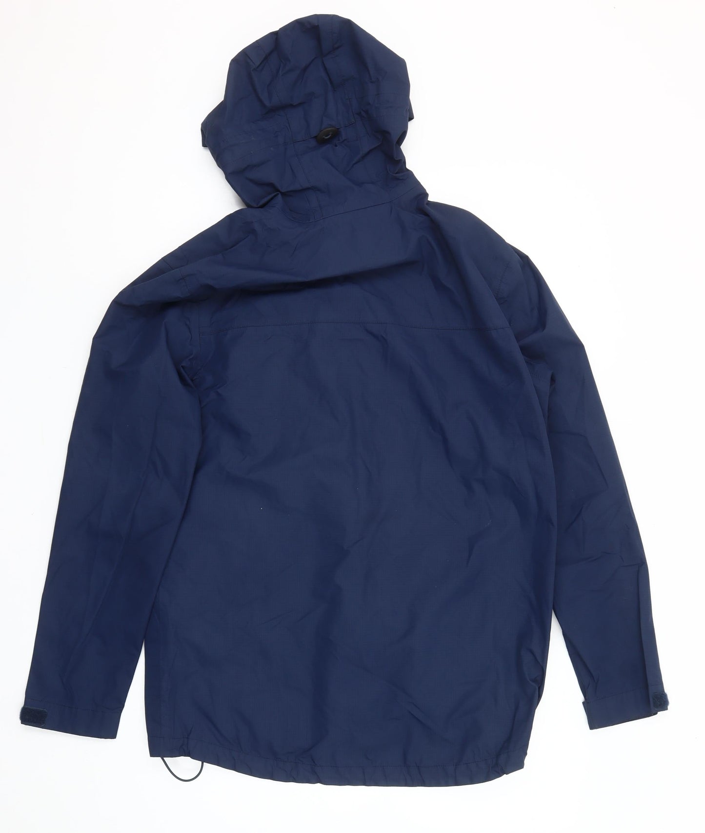 Farah Men's Blue Waterproof Hooded Windbreaker Jacket Size S