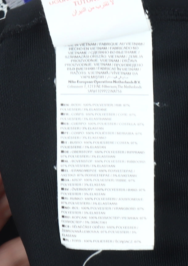 Nike Boys Black Dri-FIT Full Zip Sweatshirt 8-10 Years