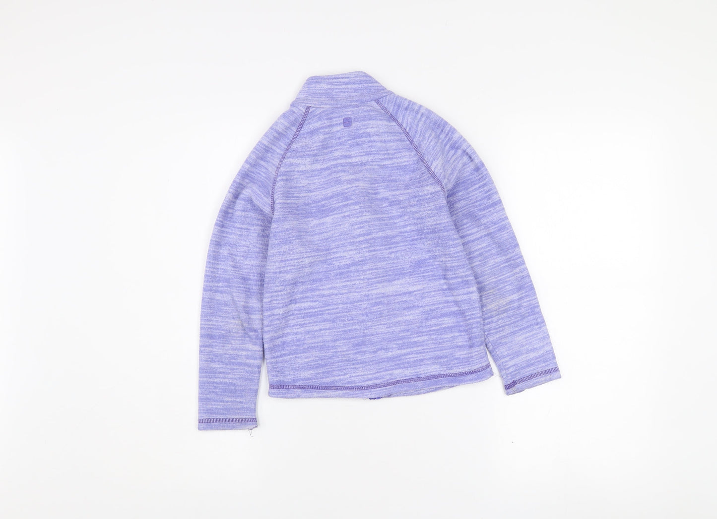 Mountain Warehouse Girls Purple Full Zip Fleece Jacket 7-8 Years