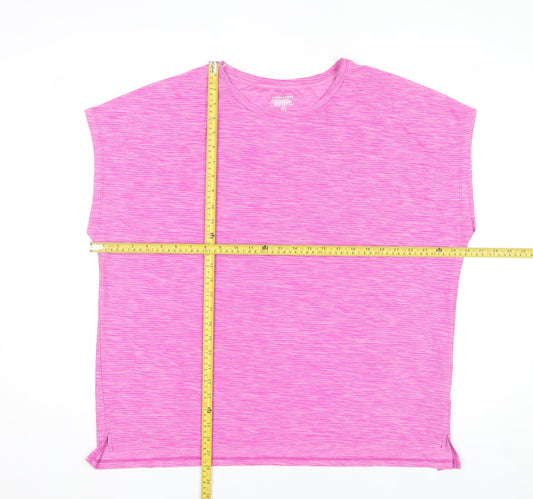 St. Bernard for Dunnes Stores Pink XL Women's Activewear T-Shirt