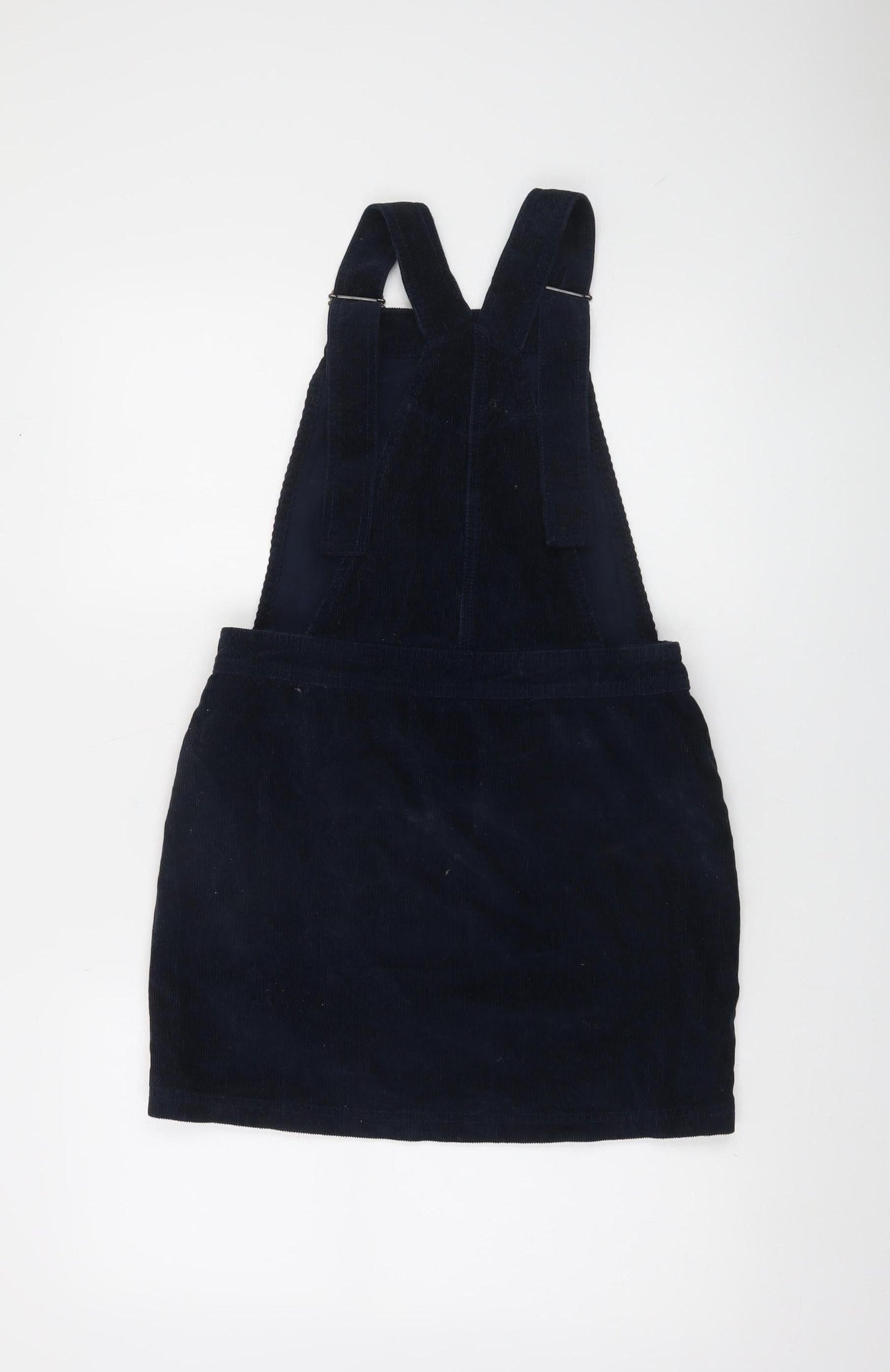 Jack Wills Women Blue Corduroy Pinafore Dress Size 8