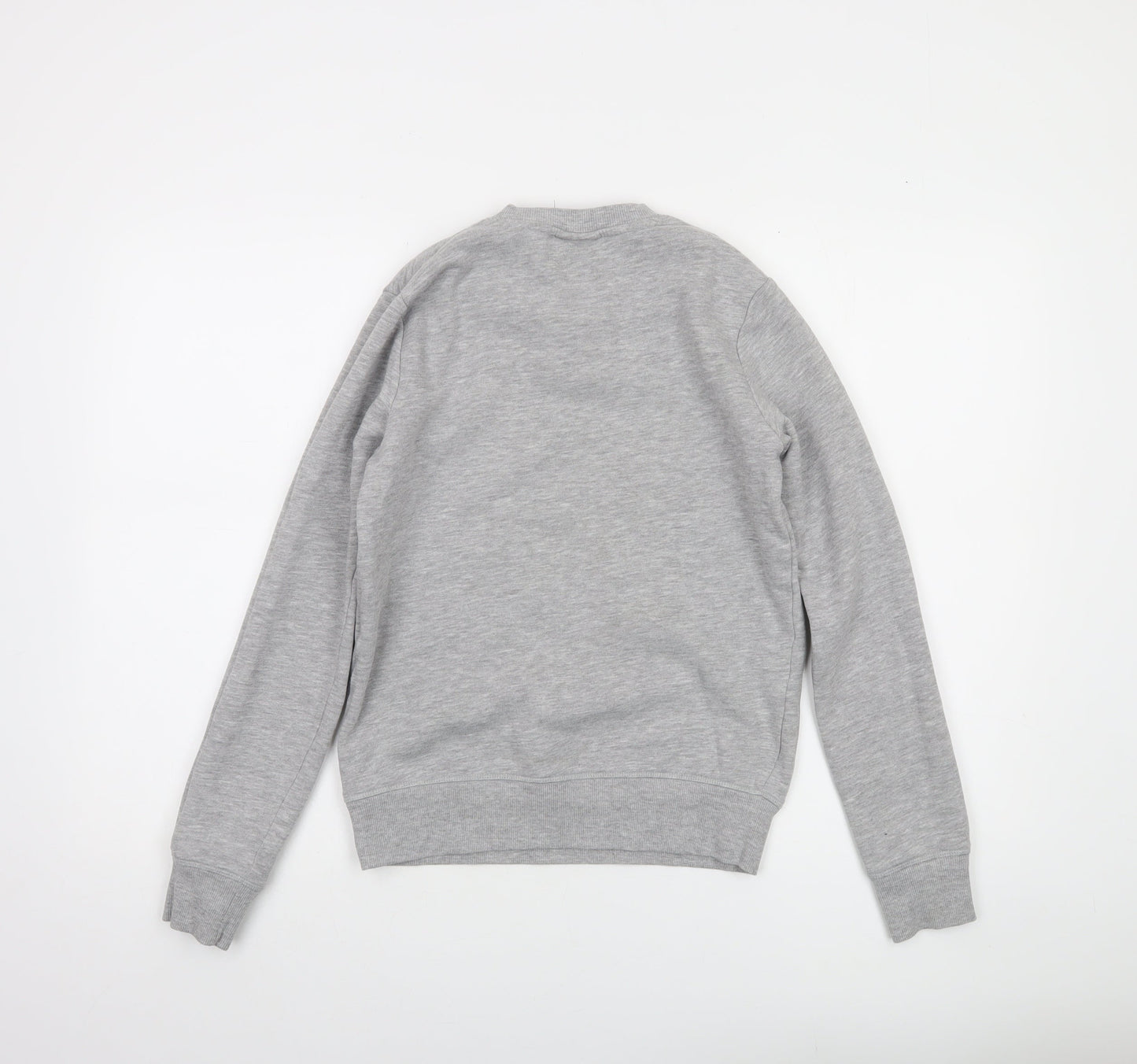 New Balance Womens Grey XS Crew Neck Pullover Sweatshirt