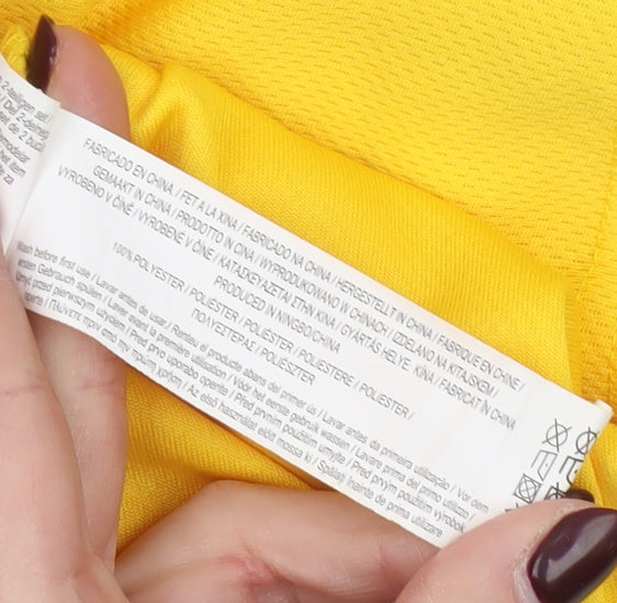 NBA Boys Yellow Los Angeles Lakers Tank Top 9-10 Years Sports Jersey