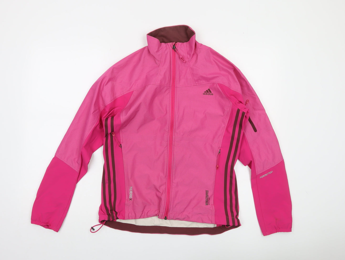 Adidas Terrex Women's Pink Softshell Jacket Size 14 Outdoor Waterproof