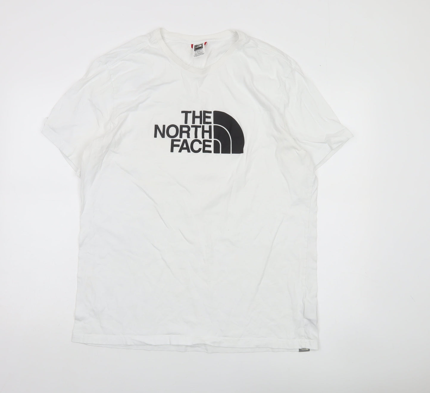 The North Face Men's White XL Graphic Logo Crew Neck T-Shirt