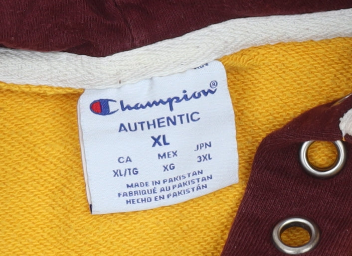 Champion Men’s Multicoloured XL Pullover Hoodie with College Hockey Logo