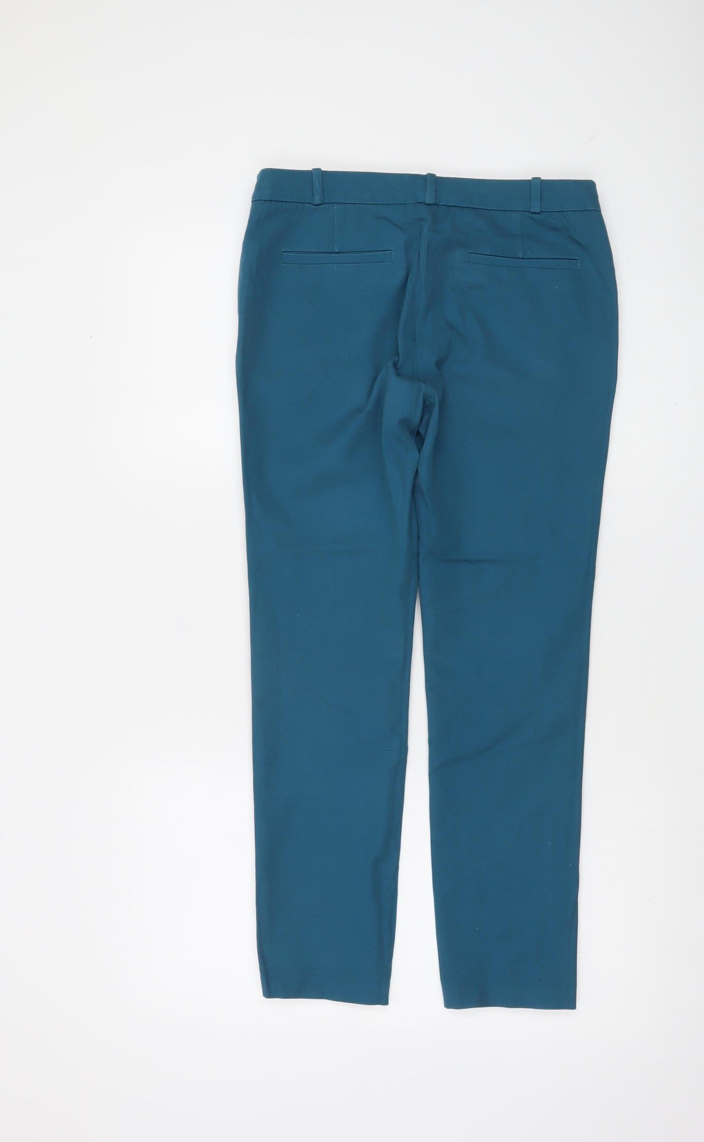 Jack Wills Women's Blue Chino Slim Fit Trousers UK 8