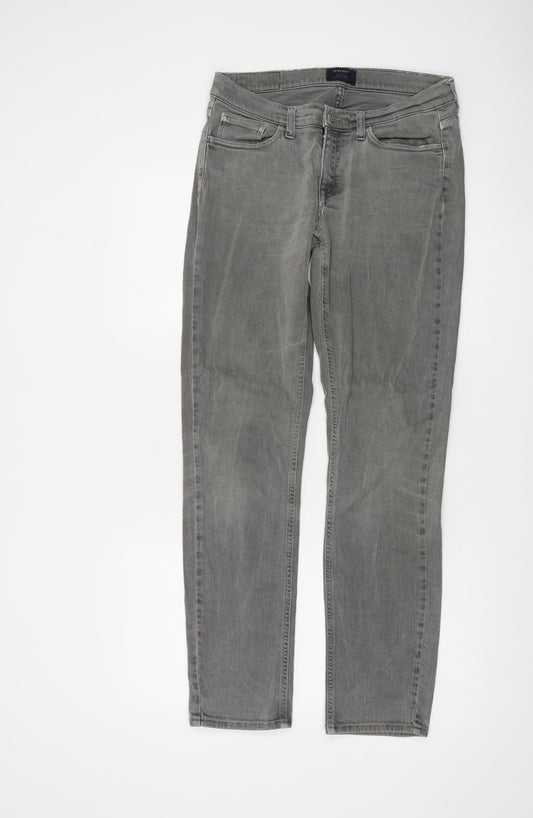 Additional front view of GANT Men’s Grey Slim Fit Audrey Jeans W29 L32