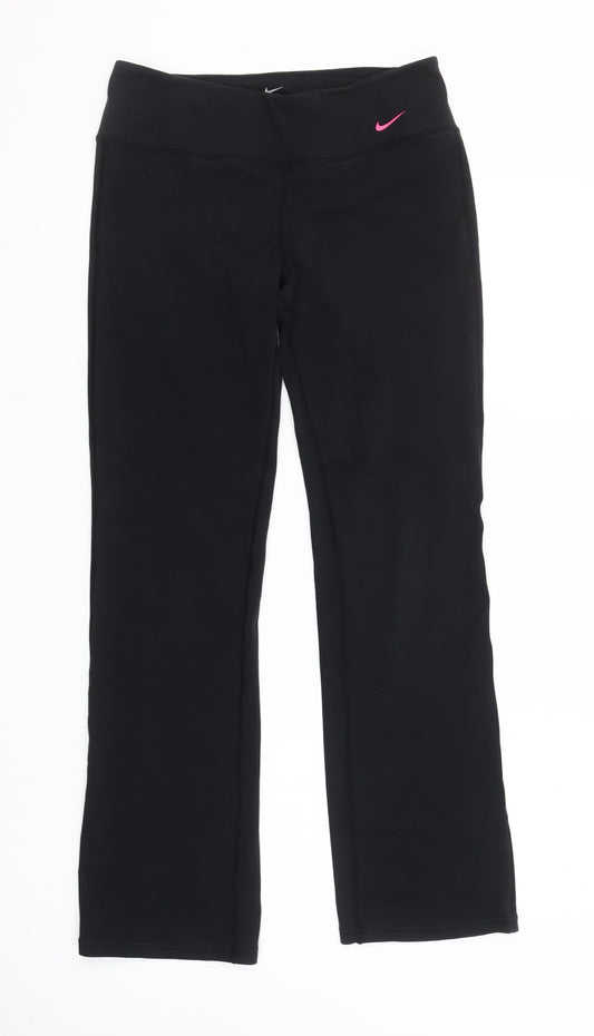 Nike Women's Black Dri-FIT Bootcut Leggings Size M
