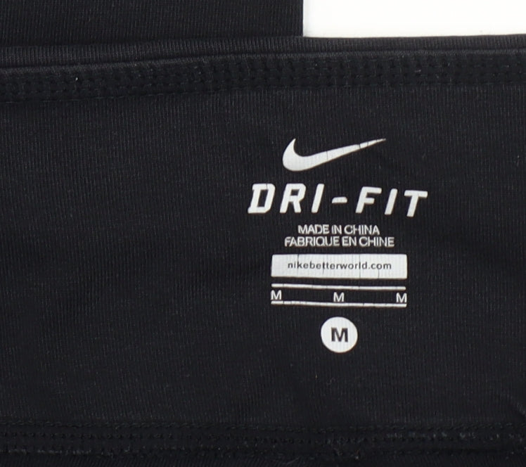 Nike Women's Black Dri-FIT Bootcut Leggings Size M