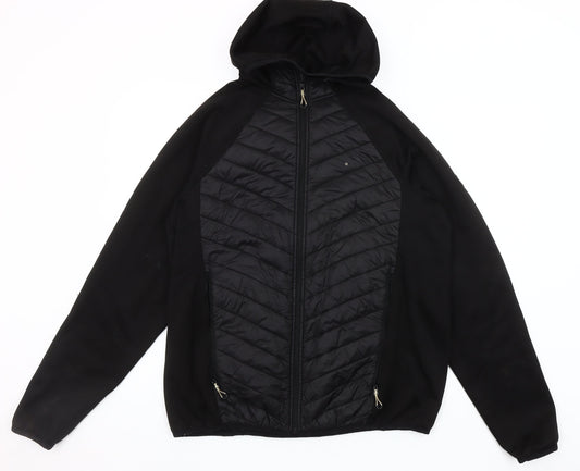 Regatta Men's Black XL Softshell Hooded Outdoor Jacket