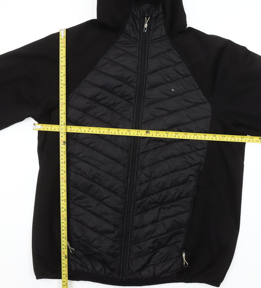 Regatta Men's Black XL Softshell Hooded Outdoor Jacket