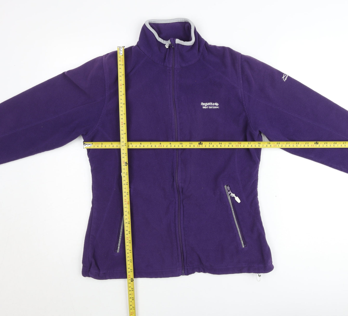 Regatta Women's Purple Fleece Full Zip Outdoor Jacket UK 14