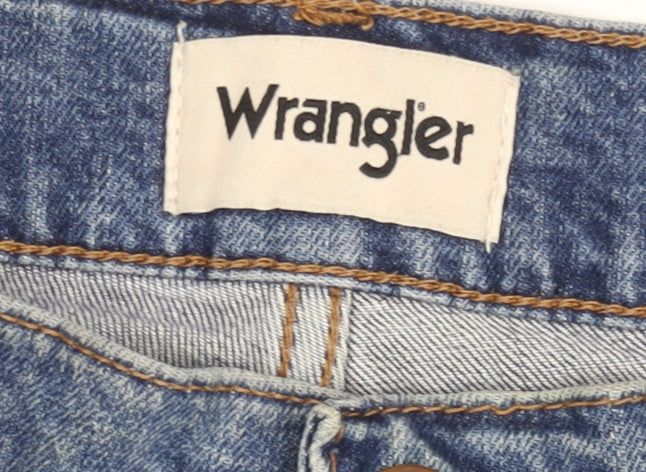 Wrangler Men's Blue Denim 5-Pocket Regular Fit Shorts Size 32