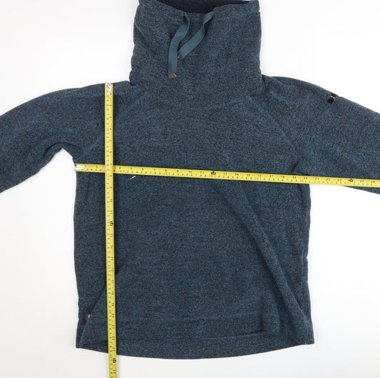Regatta Men’s Blue Fleece Pullover High Neck Sweatshirt Size L