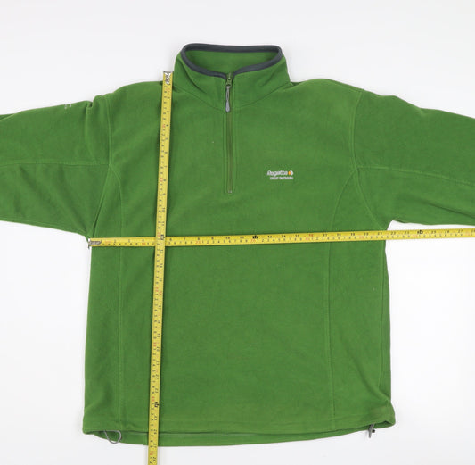 Regatta Men's Green Fleece 1/2 Zip Pullover Sweatshirt L