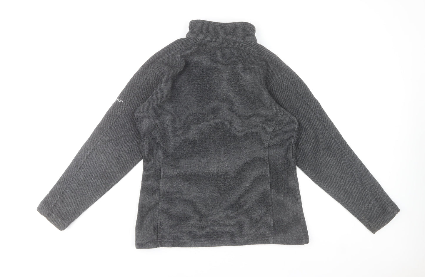 Trespass Men's Grey Full Zip Fleece Jacket Size S Outdoor Casual