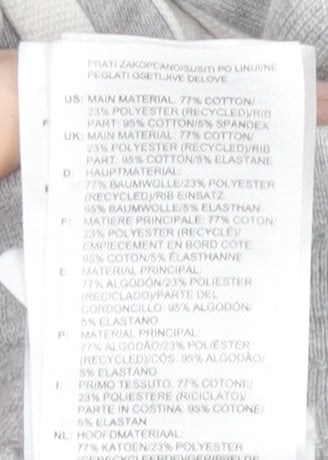 Adidas Mens Grey Jogger Sweatpants Size S Elastic Waist Casual