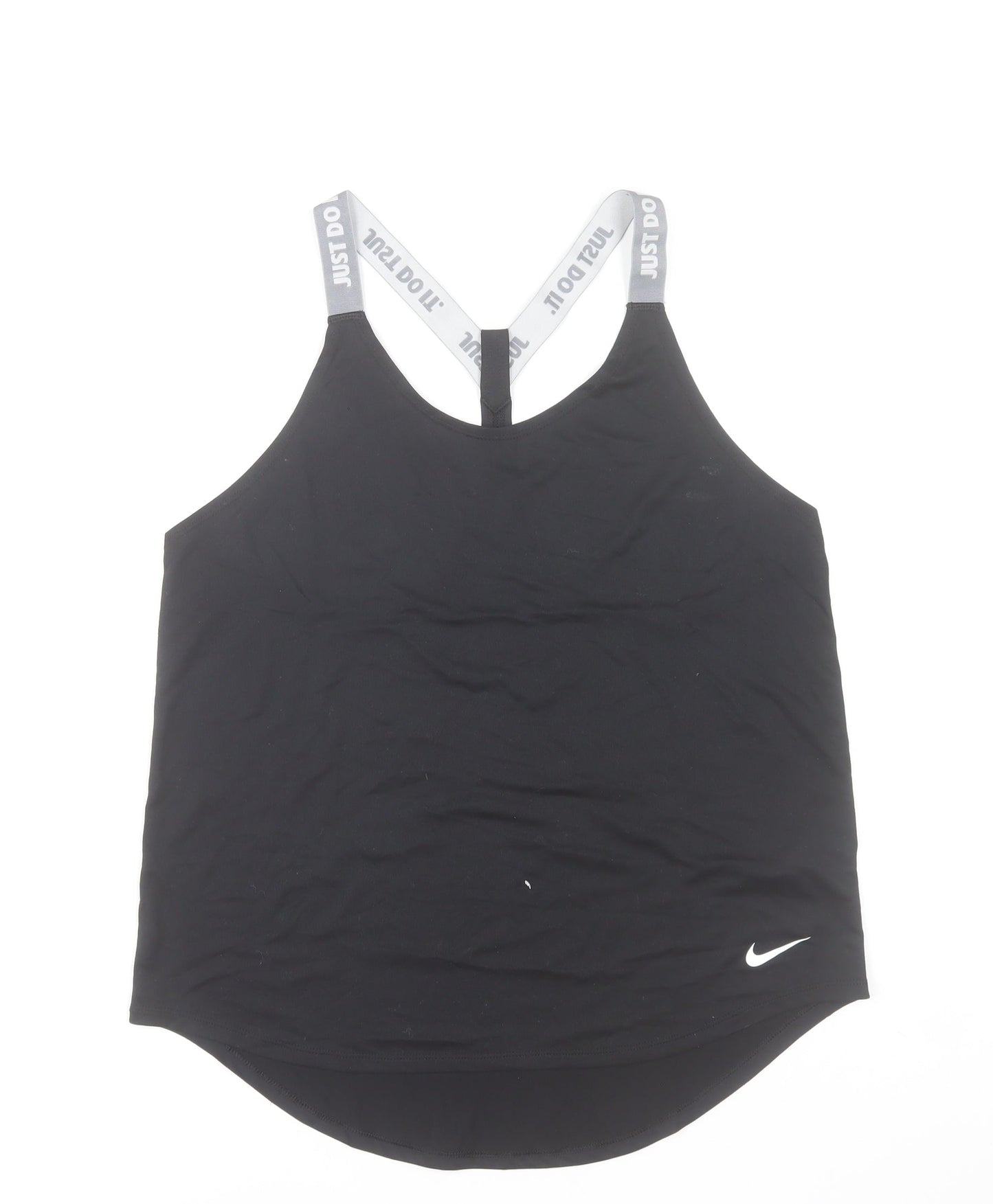 Nike Womens Black Dri-FIT Racerback Tank Top Size M