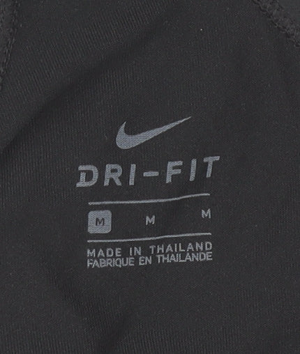 Nike Womens Black Dri-FIT Racerback Tank Top Size M