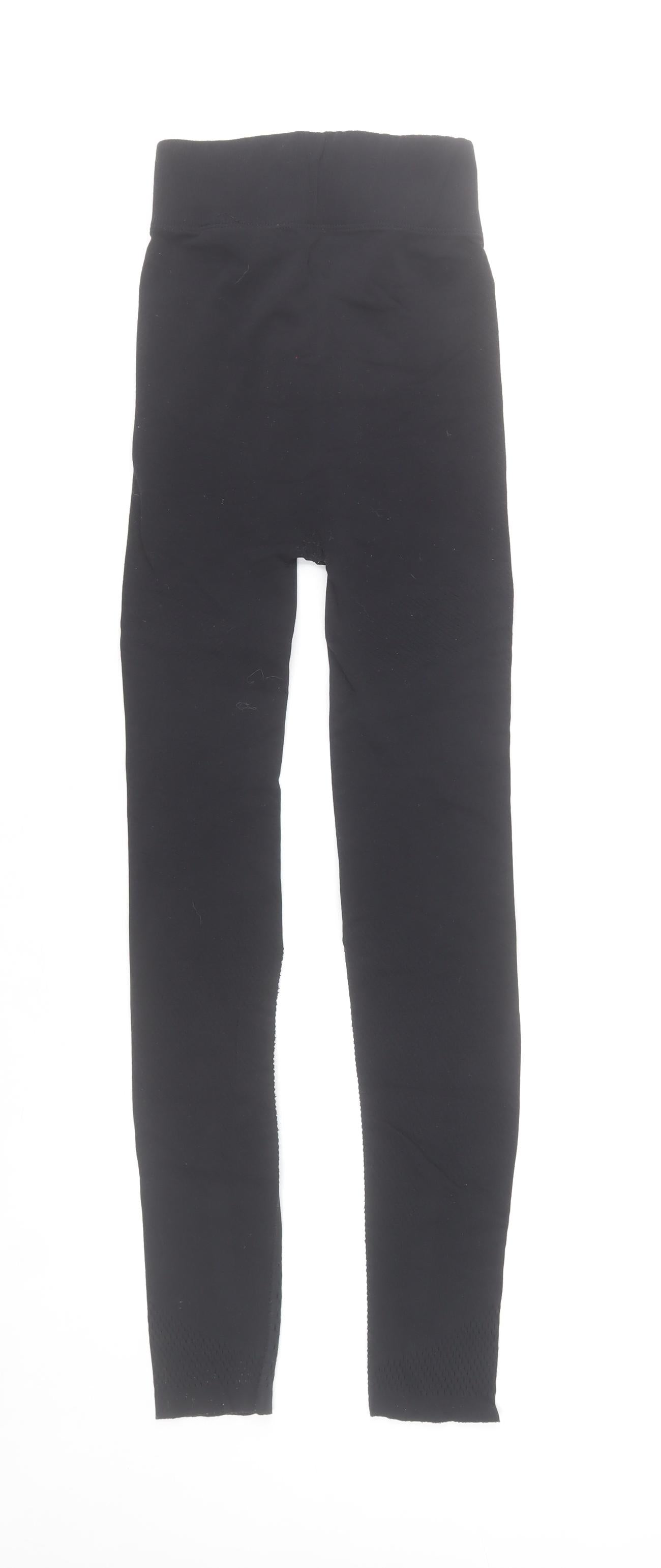 Asics Women's Black S Slim Fit Leggings Running & Gym Activewear