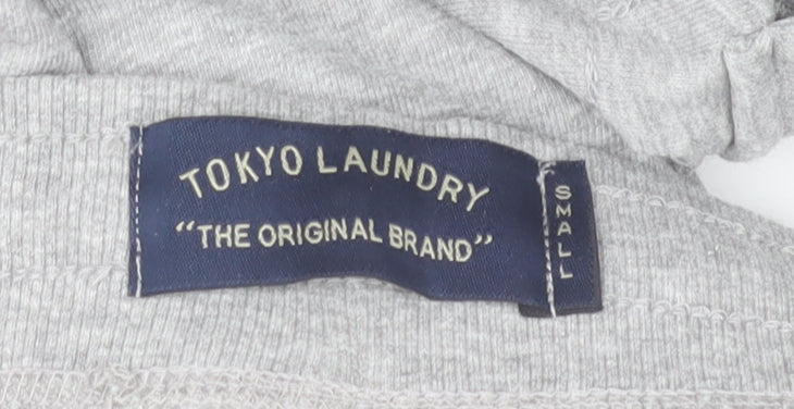 Tokyo Laundry Men's Grey Cargo Sweatpants Size S