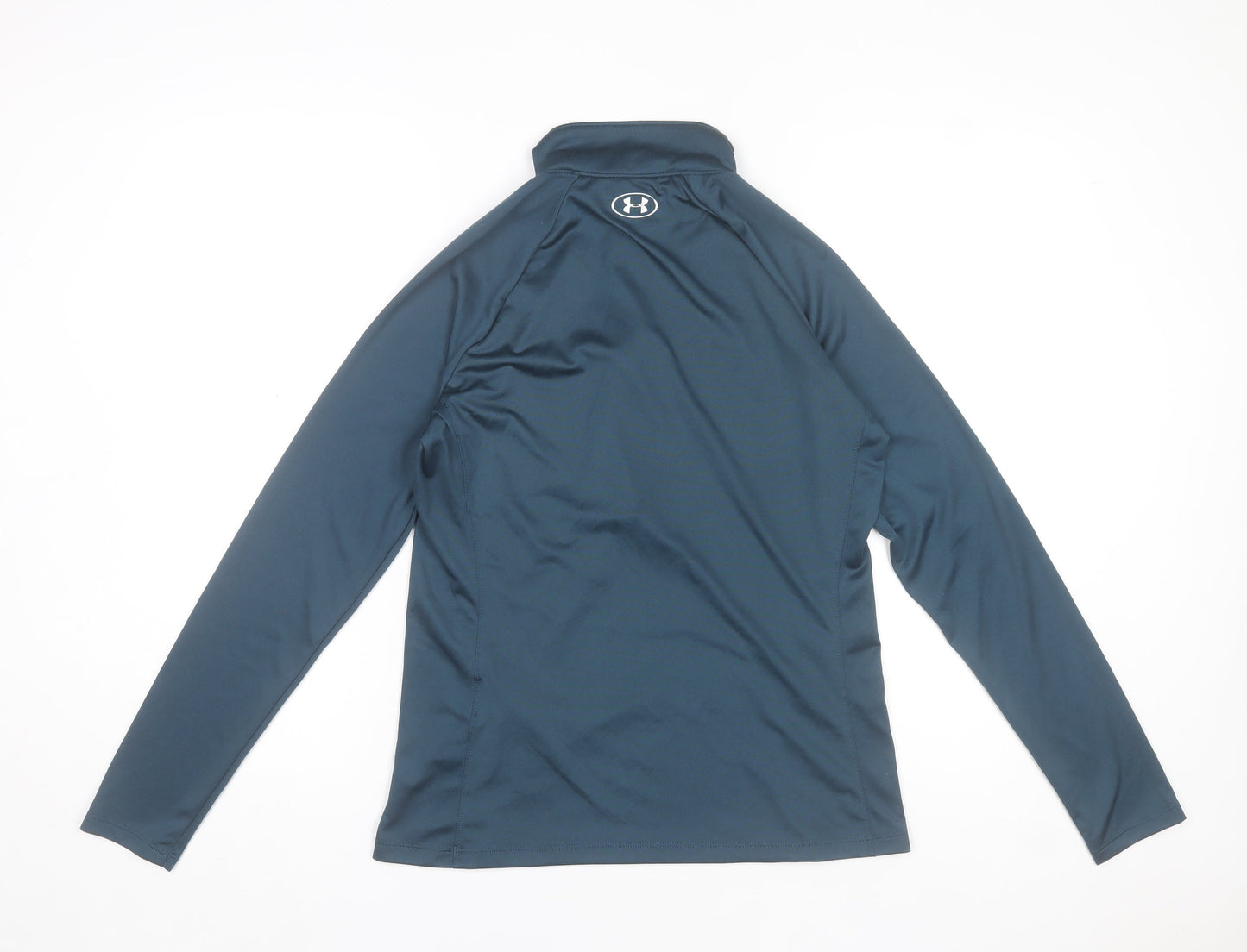 Under Armour Women Blue M Basic 1/2 Zip Lightweight Active Jacket