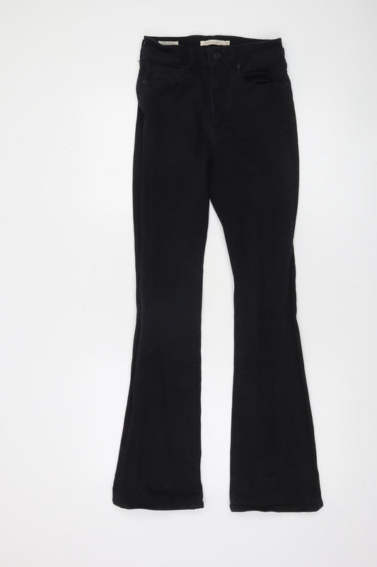Levi's Women's Black 725 High Rise Bootcut Jeans Size 27
