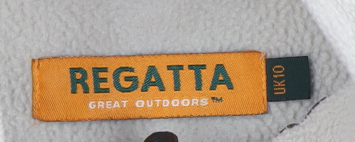 Regatta Womens Beige Fleece Full Zip Jacket UK 10