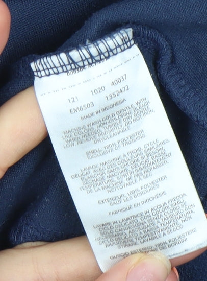 Columbia Women’s Blue Fleece 1/2 Zip Jacket Size S Regular Fit