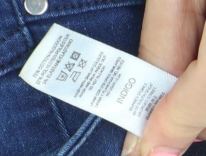 Additional view of Gallery Women's Blue Skinny Jeans, size 16 Slim, Fit Denim