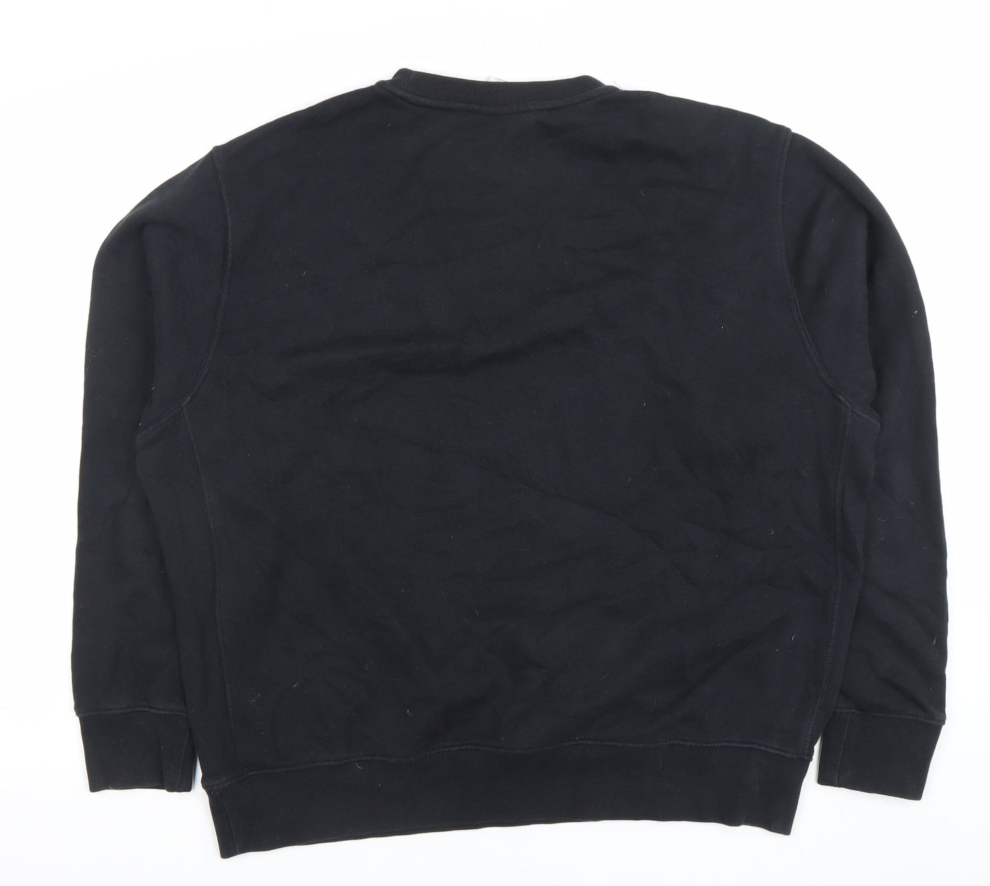 Nike Men's Black L Pullover Crew Neck Fleece Sweatshirt