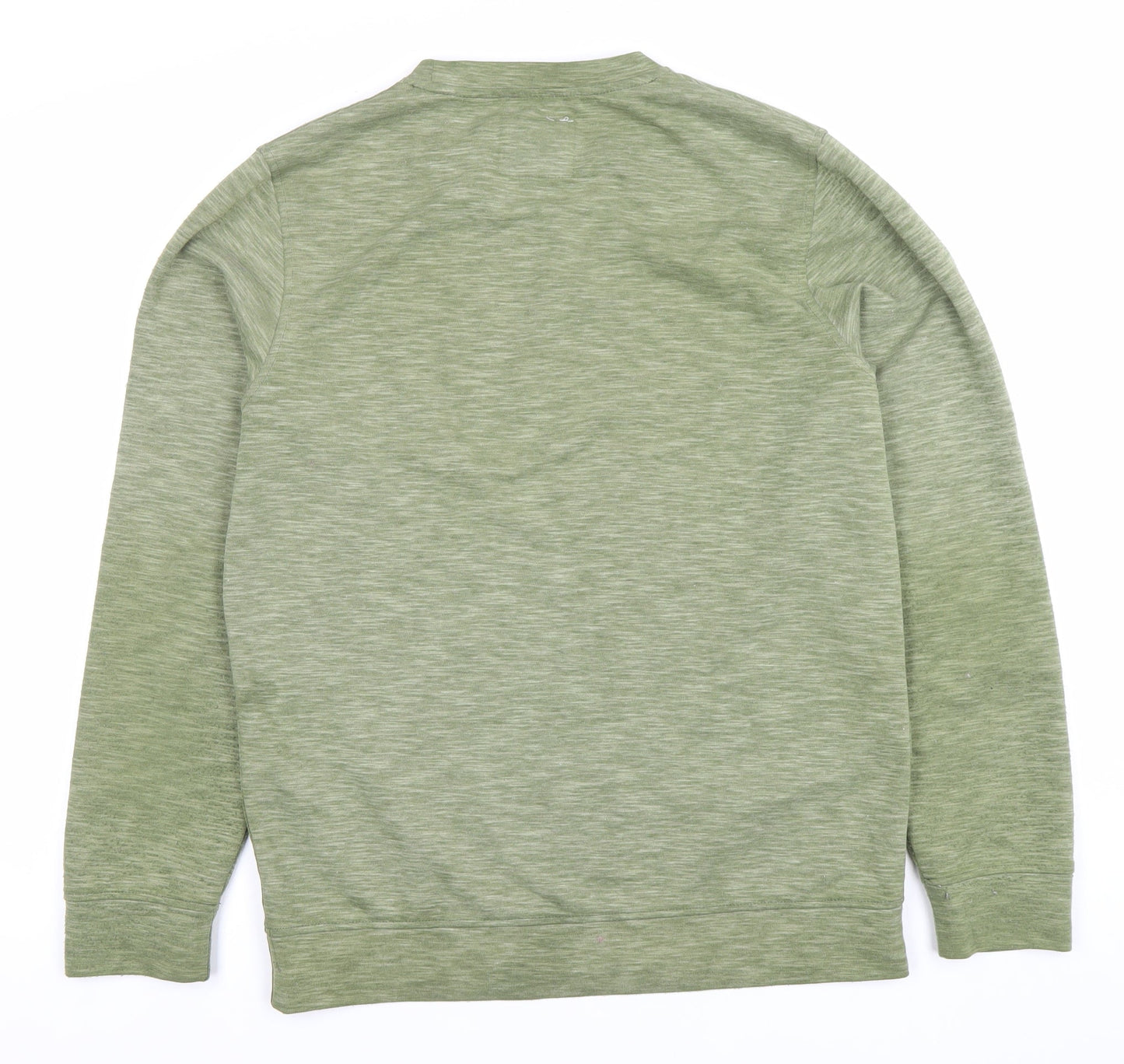 Jack & Jones Core Men's Green Sweatshirt M Crew Neck Long Sleeve