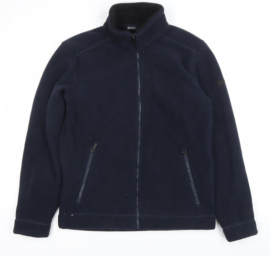 Regatta Men's Blue Fleece Full Zip Outdoor Jacket Size M